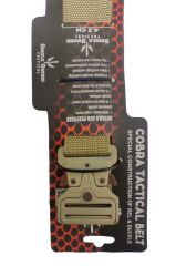 Single Sword Kobra Kemer - Taktik Outdoor ve Koruma Pantolon Kemeri Yerli 135 CM - BEJ