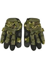 Single Sword Mechanix Tam Parmak Eldiven KAMUFLAJ - XL