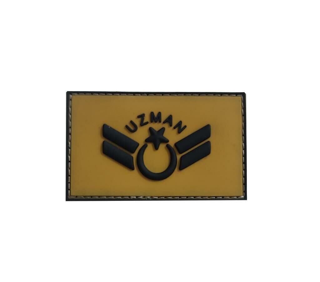 Single Sword Plastik Patch Peç Combat Rütbe BEJ - TĞM