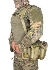 Single Sword Çeçen Yeleği Arkası Fileli Kod-1 MULTİCAM