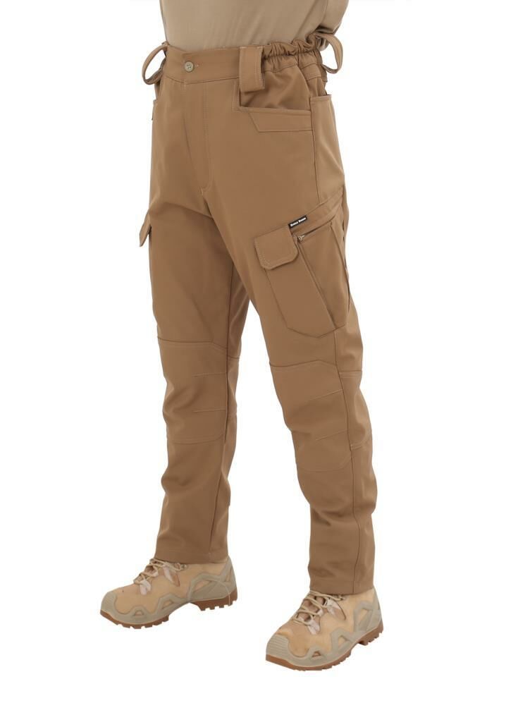 Single Sword Rüzgar Geçirmez Softshell Pantolon BEJ - M