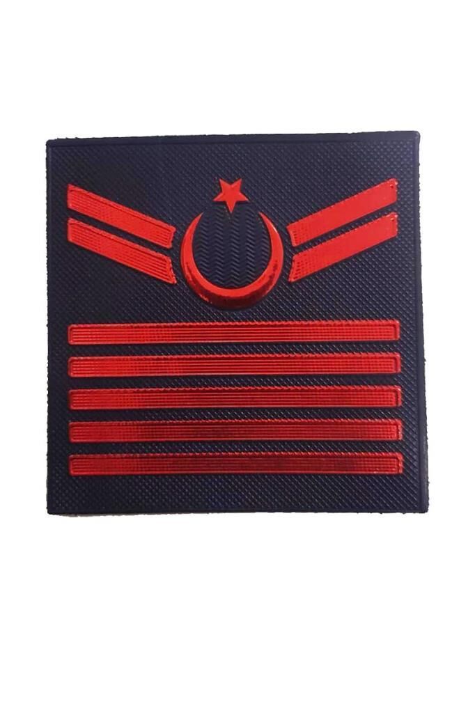 Single Sword Jandarma Asayiş Plastik Harici Rütbe UZM.ÇVŞ.5