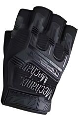 Mechanix Yarım Parmak Eldiven- Taktik Destekli Mexhanix Kadın Erken unisex Eldiven L - SİYAH