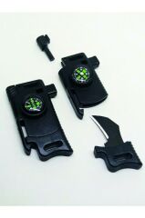 Single Sword Pusulalı Bıçaklı Parakort KAHVE