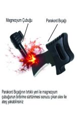 Single Sword Pusulalı Bıçaklı Parakort HAK