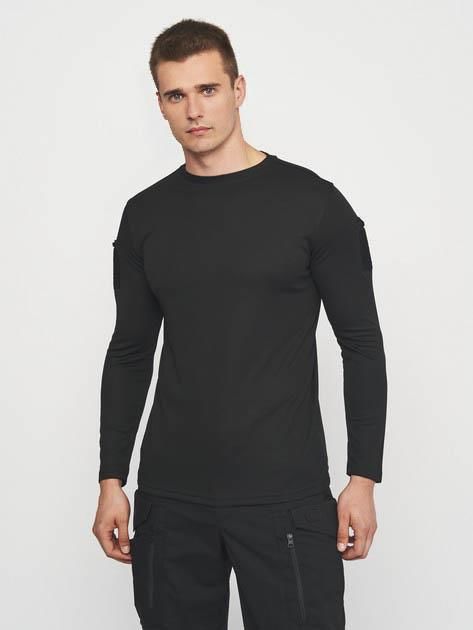 Single Sword SS Yakasıız Uzun Kol Tişört LACOS Kumaş SİYAH - 2XL