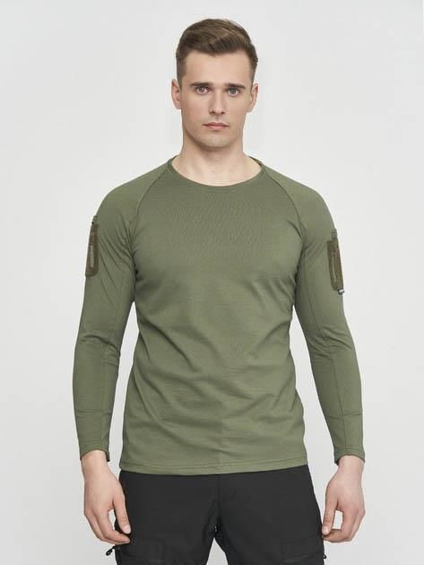 Single Sword SS Yakasıız Uzun Kol Tişört LACOS Kumaş HAKİ - 2XL