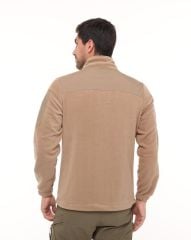 Single Sword Erkek&Kadın Tactical Garni Polar Mont-Hırka-Ceket BEJ - 2XL