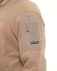 Single Sword Erkek&Kadın Tactical Garni Polar Mont-Hırka-Ceket BEJ - 3XL