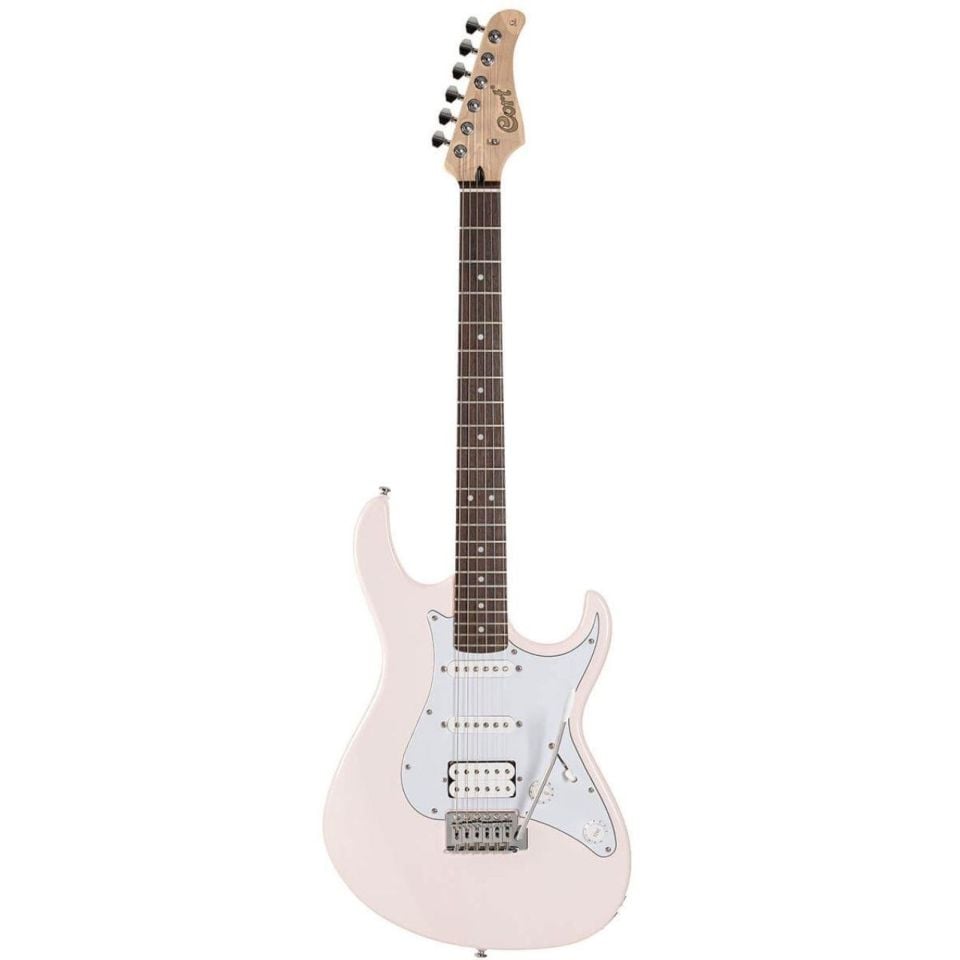CORT G200PPK ELEKTRO GİTAR, PASTEL PEMBE, POWER SOUND (H-S-S)