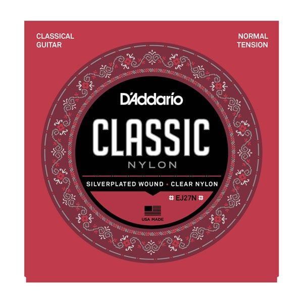 DADDARIO KLASİK GİTAR TEL SETİ (4/4), SILVERPLATED WOUND, C