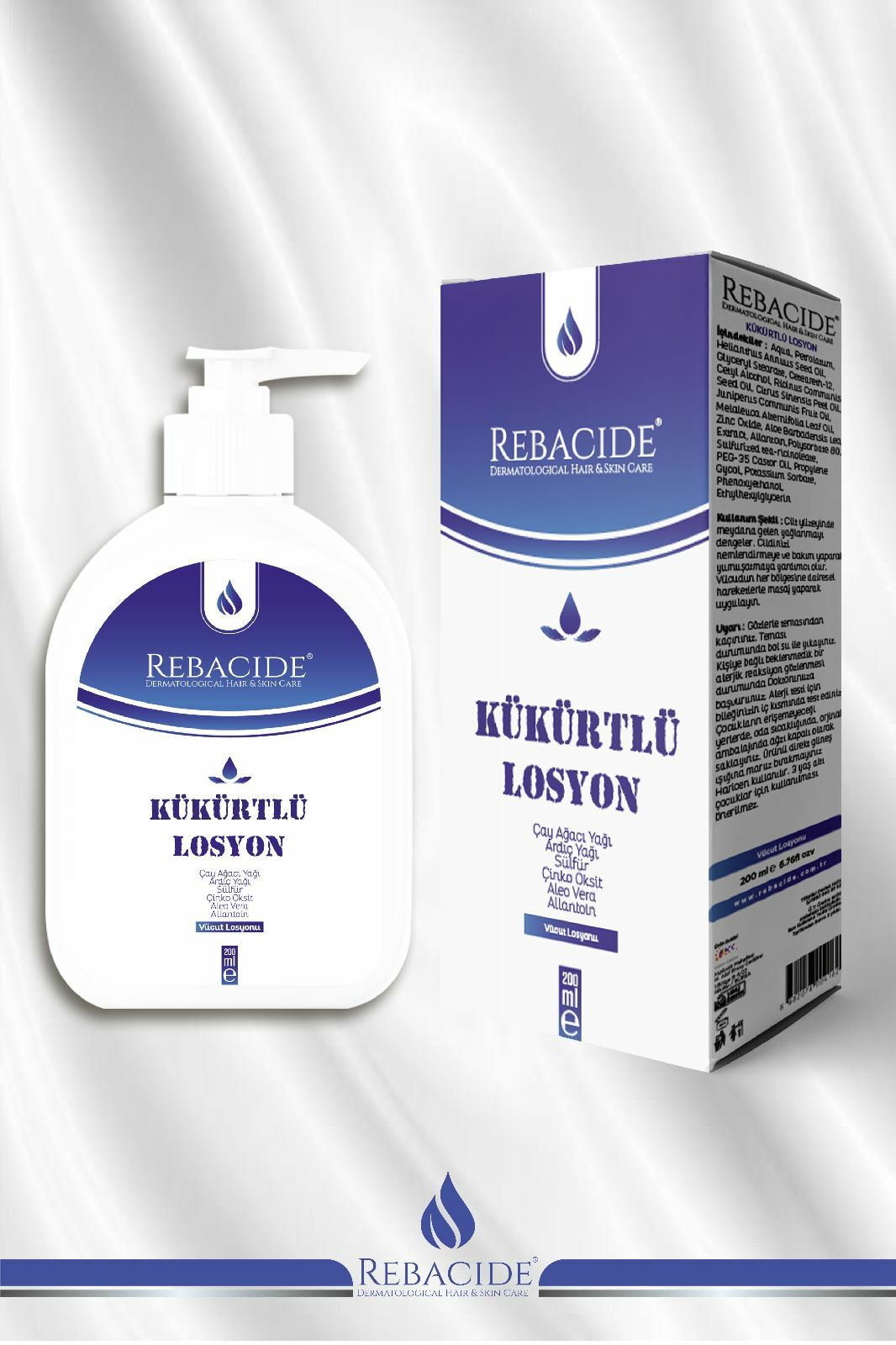 Rebacide Kükürtlü Losyon 200 ml