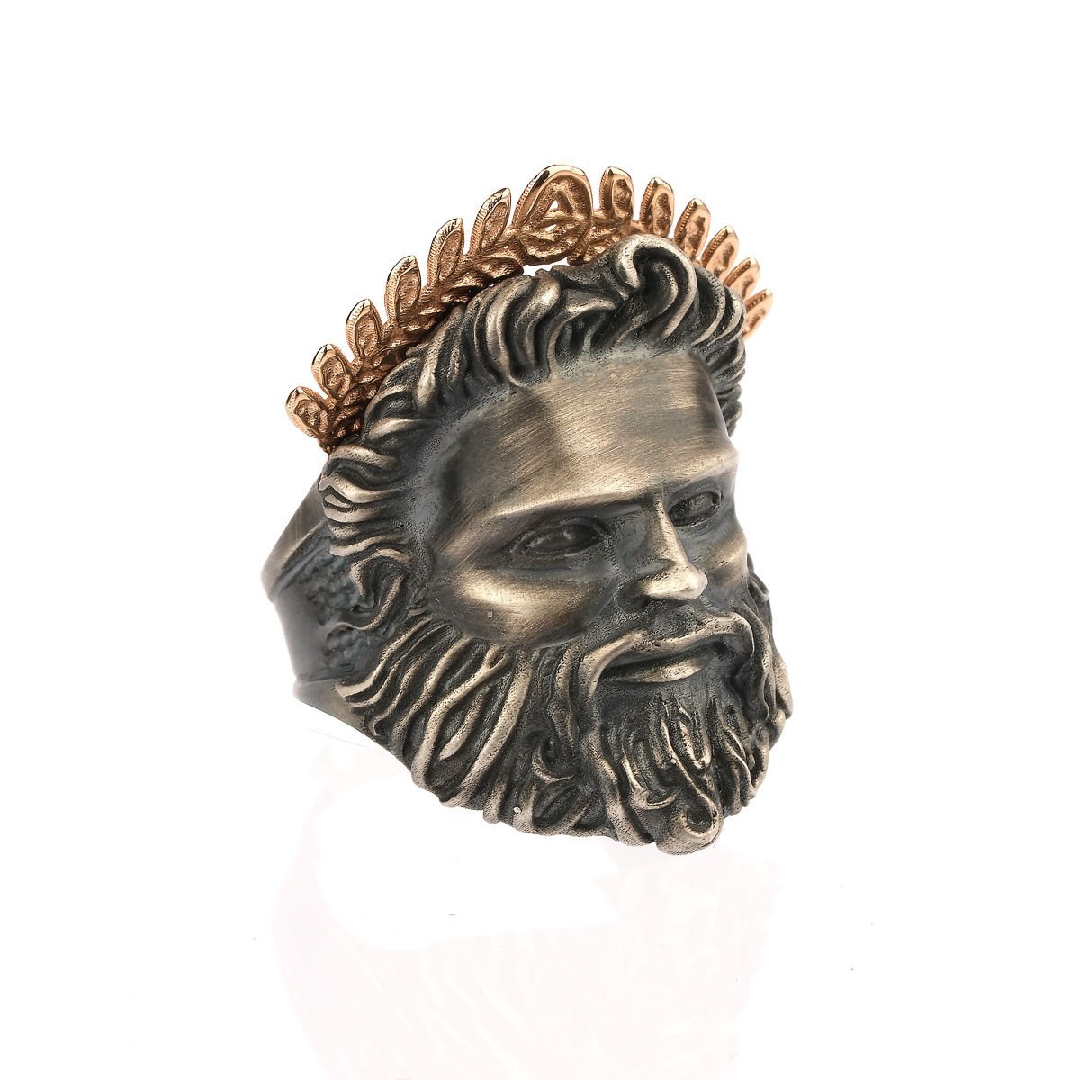 Zeus Figürlü Yüzük