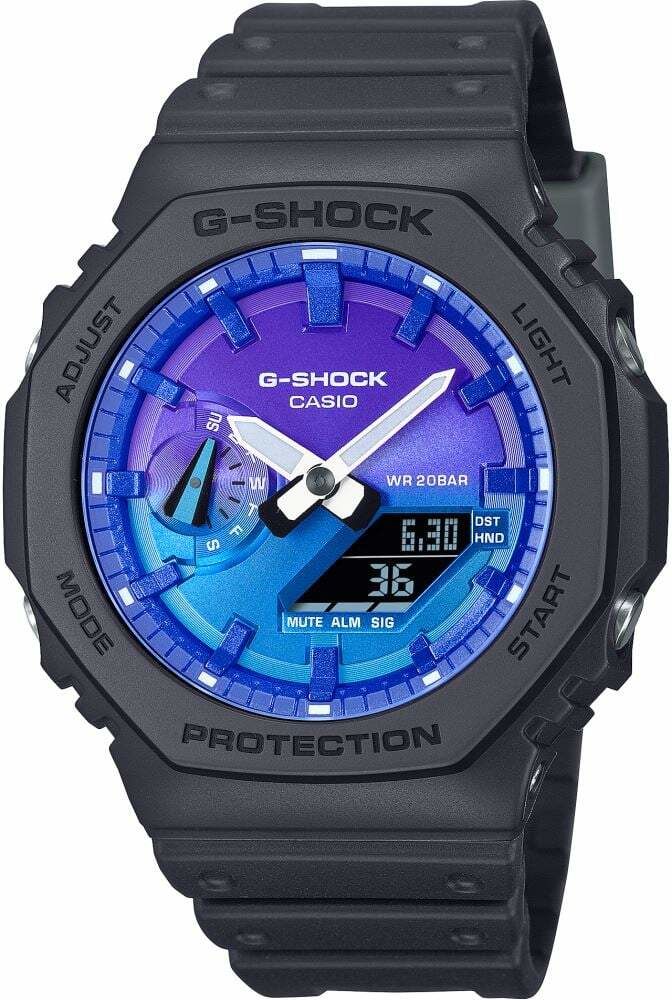 CASIO GA-2100FL-1ADR Analog & Dijital ERKEK KOL SAATİ