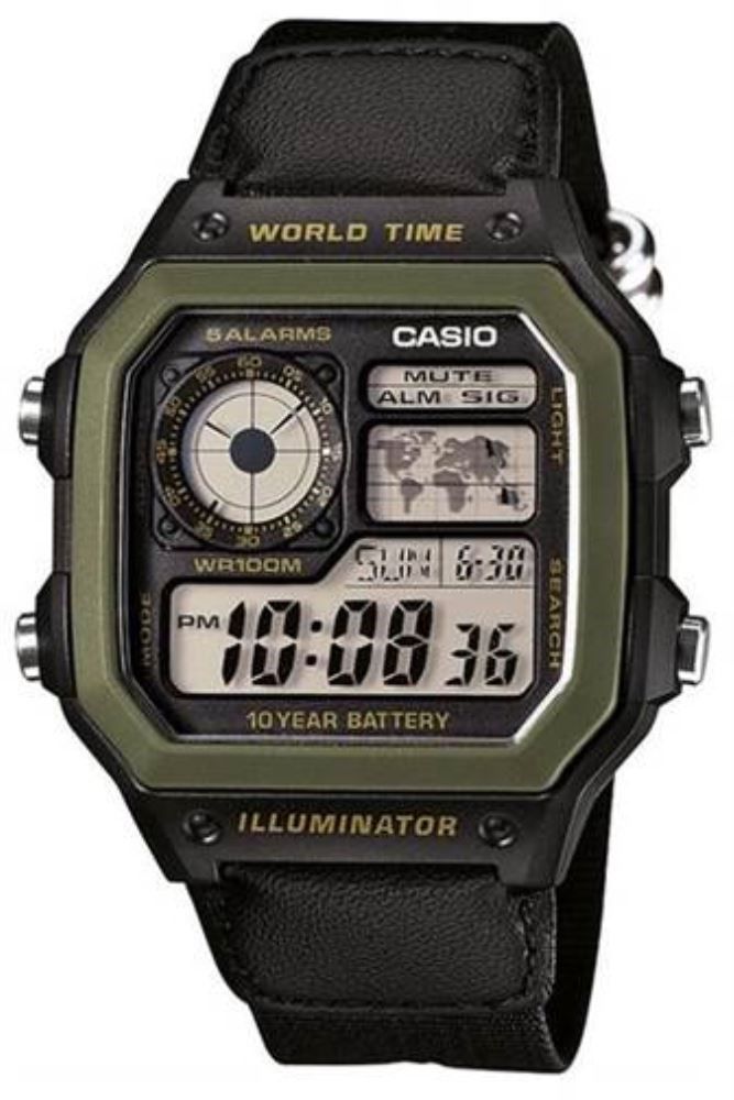 CASIO AE-1200WHB-1BVDF Quartz ERKEK KOL SAATİ