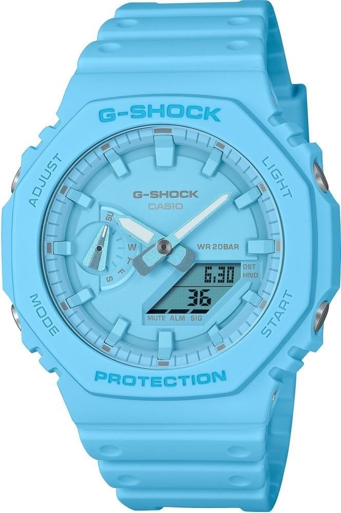 CASIO GA-2100-2A2DR Analog & Dijital ERKEK KOL SAATİ