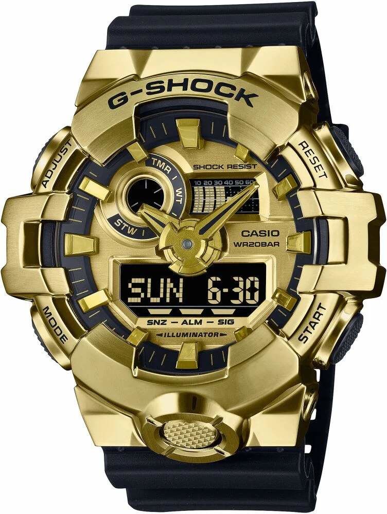 CASIO GM-700G-9ADR Analog & Dijital ERKEK KOL SAATİ