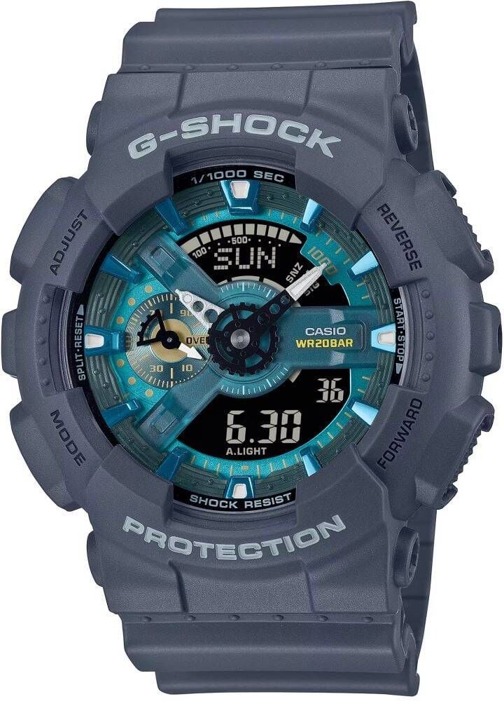 CASIO GA-110AS-2ADR Analog & Dijital ERKEK KOL SAATİ