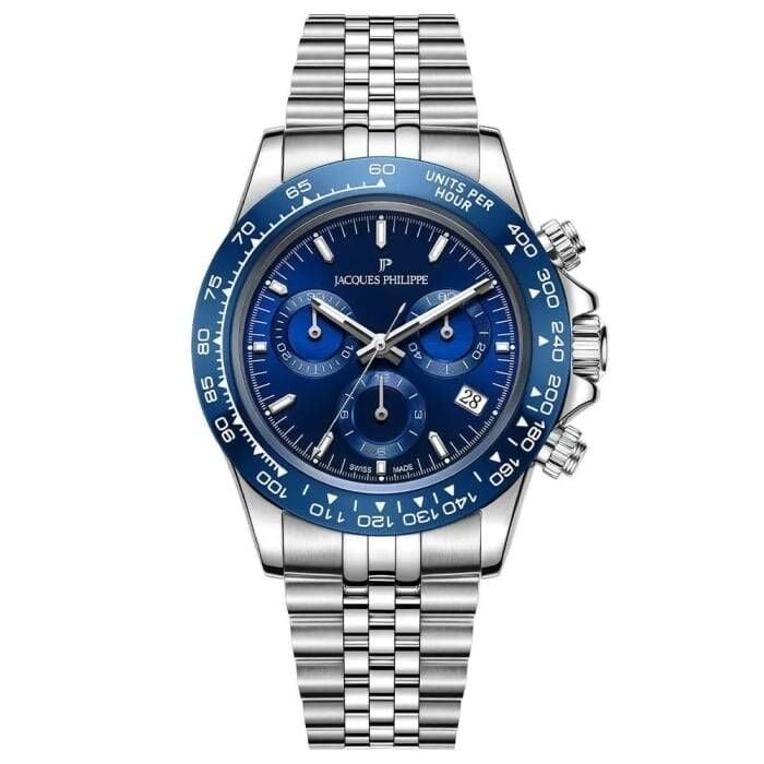 JACQUES PHILIPPE JPQGC711336SBDB Quartz ERKEK KOL SAATİ