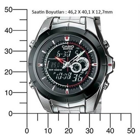 CASIO EFA-119BK-1AVDR Quartz ERKEK KOL SAATİ