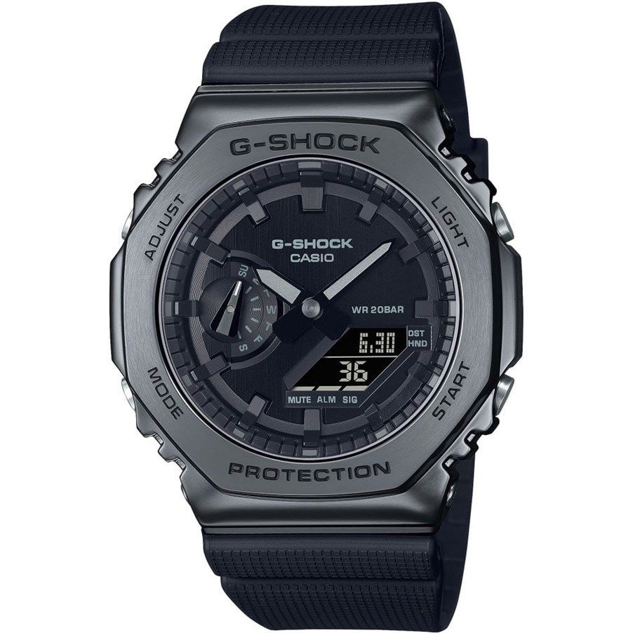 CASIO GM-2100BB-1ADR Analog & Dijital ERKEK KOL SAATİ