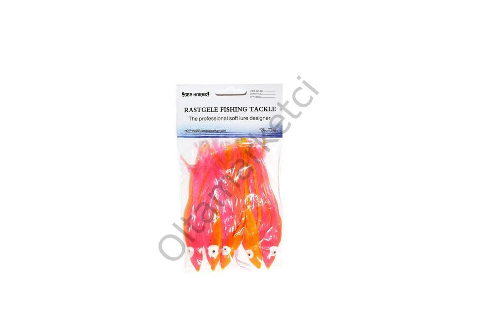 Sea Horse 12 Cm L11 50'li Paket Ahtapot