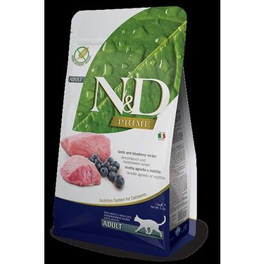 N&D Prime Kuzu Etli Tahılsız Yetişkin Kedi Maması 5 KG