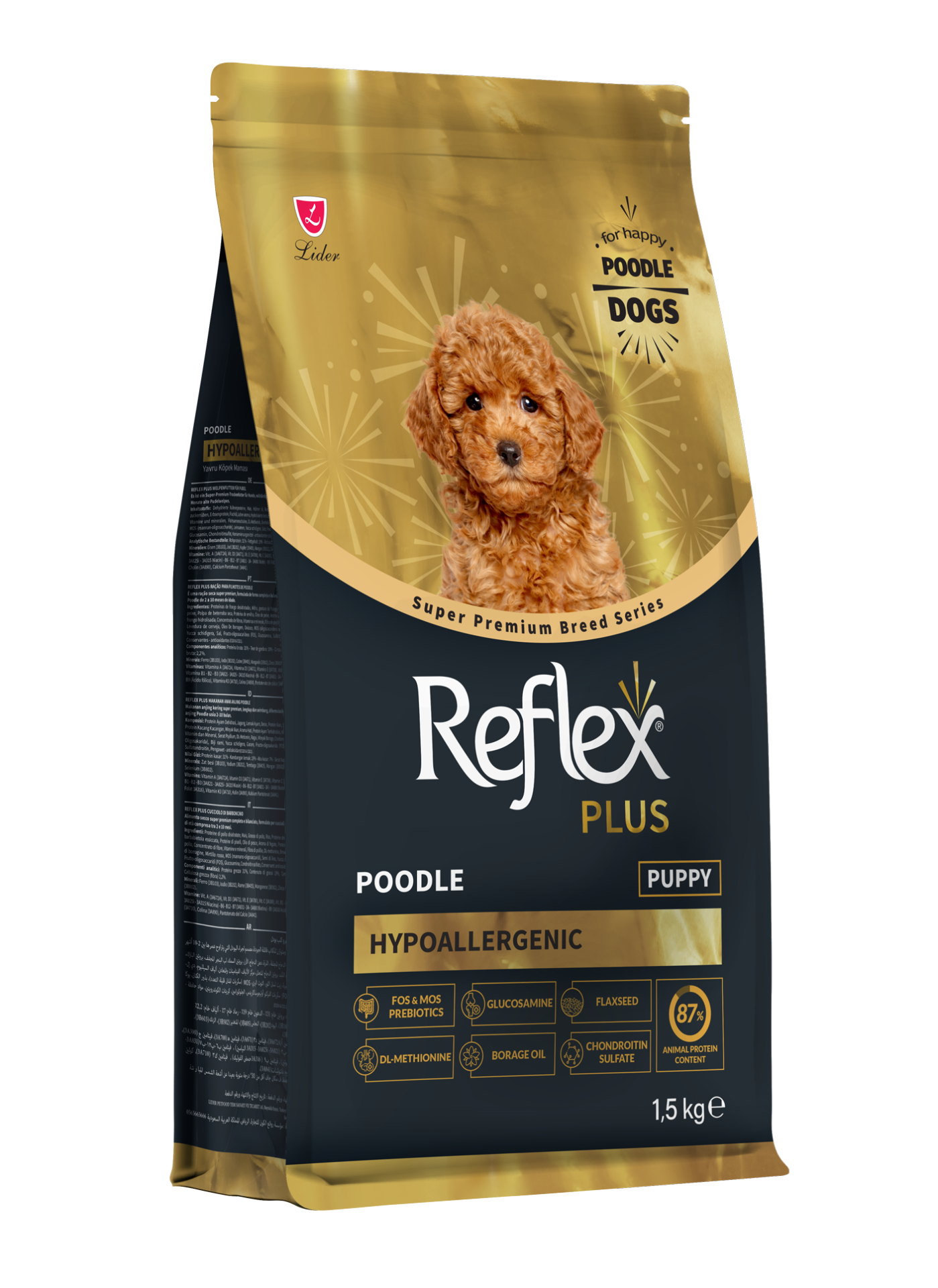 Reflex Plus Poodle Yavru Köpek Maması 1,5kg