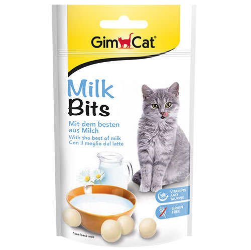 Gimcat Milk Bits Sütlü 40 gr Kedi Ödül Tableti