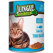 Jungle Ton Balıklı 415 gr Yetişkin Kedi Konservesi