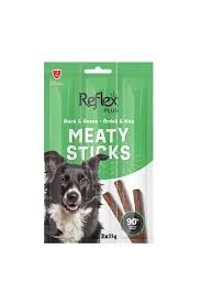 Reflex Plus Meaty Sticks Ördekli ve Kaz Etli 3x11 gr Köpek Ödül Çubuğu