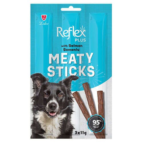 Reflex Somonlu Köpek Ödül Çubuğu 11 Gr 3 Adet