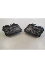 AUDI A3- 97/00 MODİFİYE FAR LAMBASI SAĞ/SOL SET 2 PARÇA ELEKTRİKLİ/MANUEL SİYAH (H7/H1)(TYC)