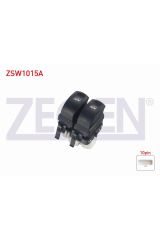 RENAULT CLIO III 2005-2012 CAM AÇMA ANAHTARI ÇİFTLİ 10 PİN BEYAZ SOKETLİ TURUNCU IŞIK 8200214943