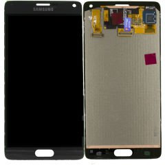 Samsung N910 Note 4 Lcd Ekran Revizyon Orijinal Siyah