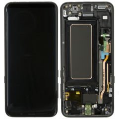 Samsung G955 S8 Plus Lcd Ekran Servis Siyah