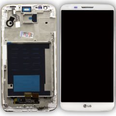 Lg D800 G2 Lcd Ekran Çıtalı Beyaz