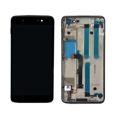 Alcatel Idol 4 Lcd Ekran Çıtalı Beyaz (6055)