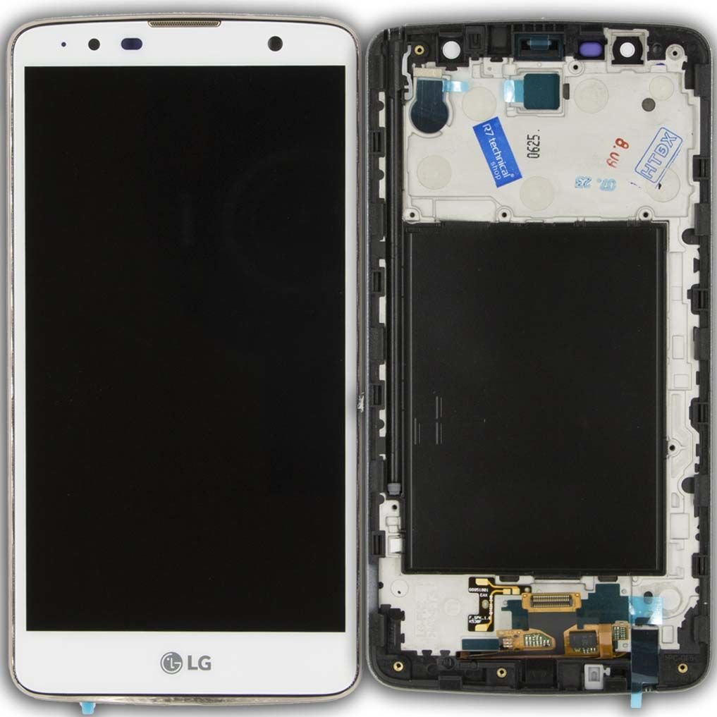 Lg K530 Stylus 2 Plus Lcd Ekran Çıtalı Beyaz