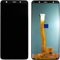 Samsung A7 2018 A750 Lcd Ekran Servis Siyah