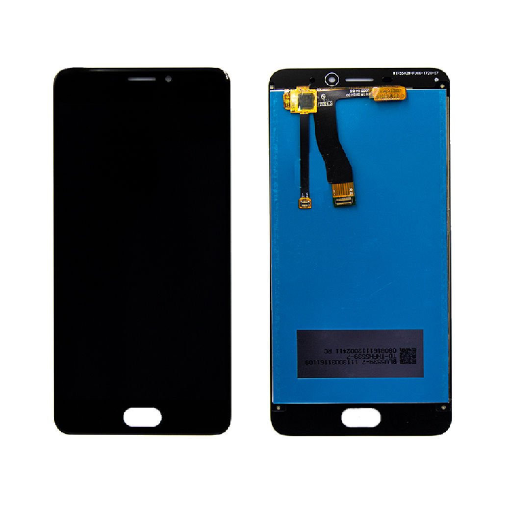 Meizu M5 Note Lcd Ekran Çıtasız Siyah