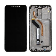 Xiaomi Pocophone F1 Lcd Ekran Çıtalı Siyah