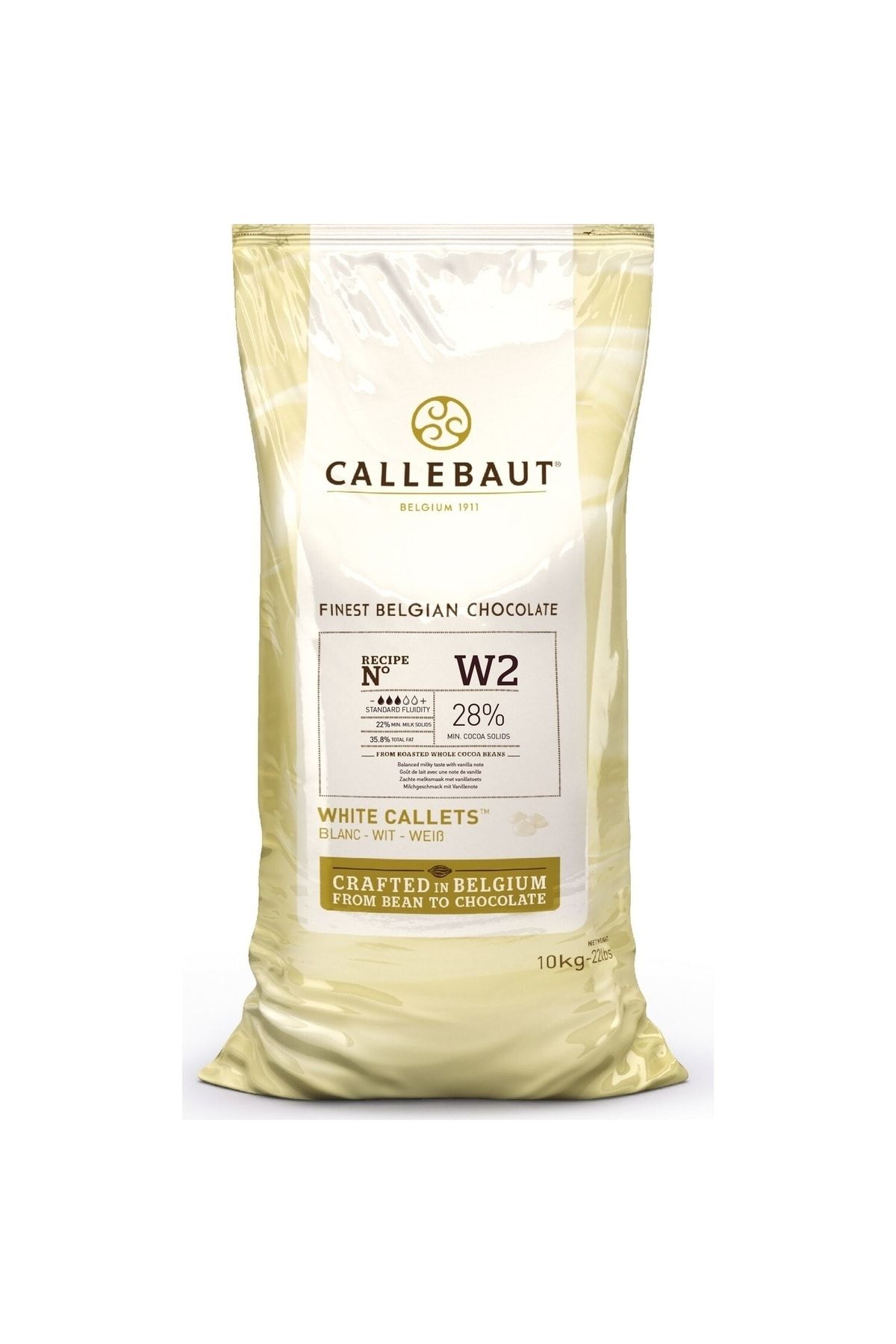 W2 Beyaz Çikolata 10 Kg