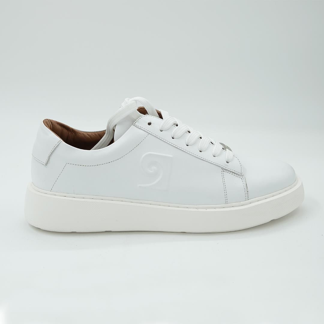 1362002 Erkek Sneaker Deri Ayakkabı Kahverengi - 44