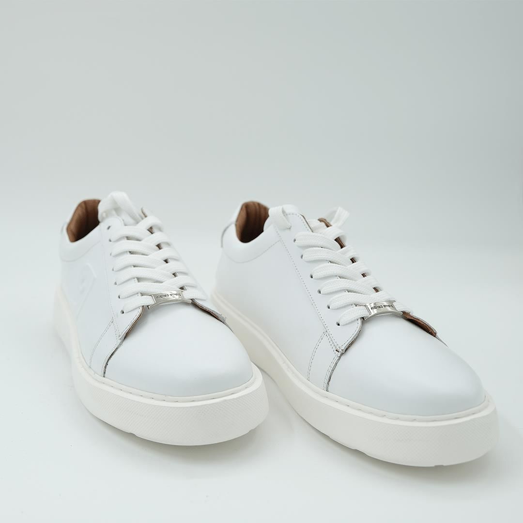 1362002 Erkek Sneaker Deri Ayakkabı Kahverengi - 44