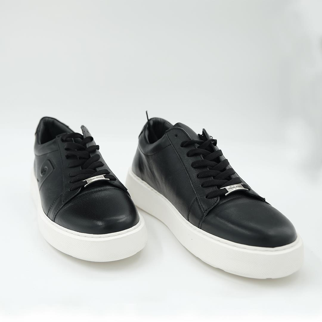 1362002 Erkek Sneaker Deri Ayakkabı Kahverengi - 44