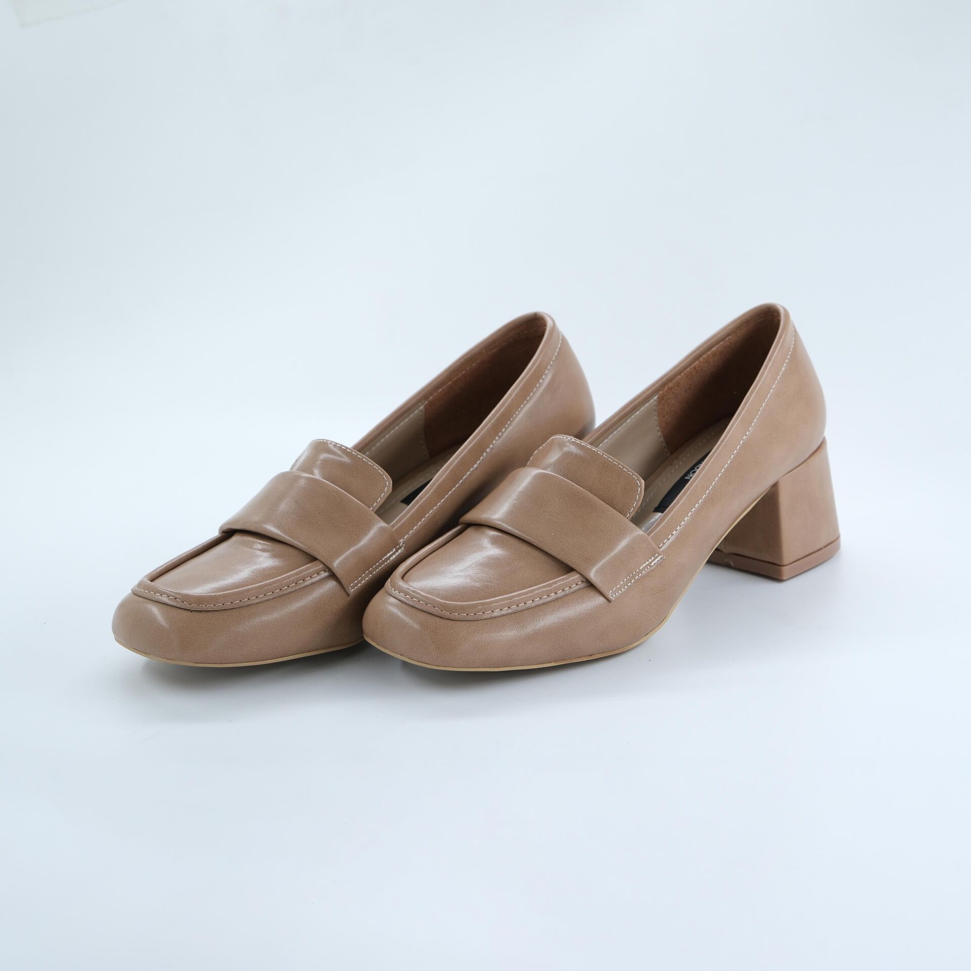 K702580 Kadın Topuklu Ayakkabı (5cm) Bej - 40