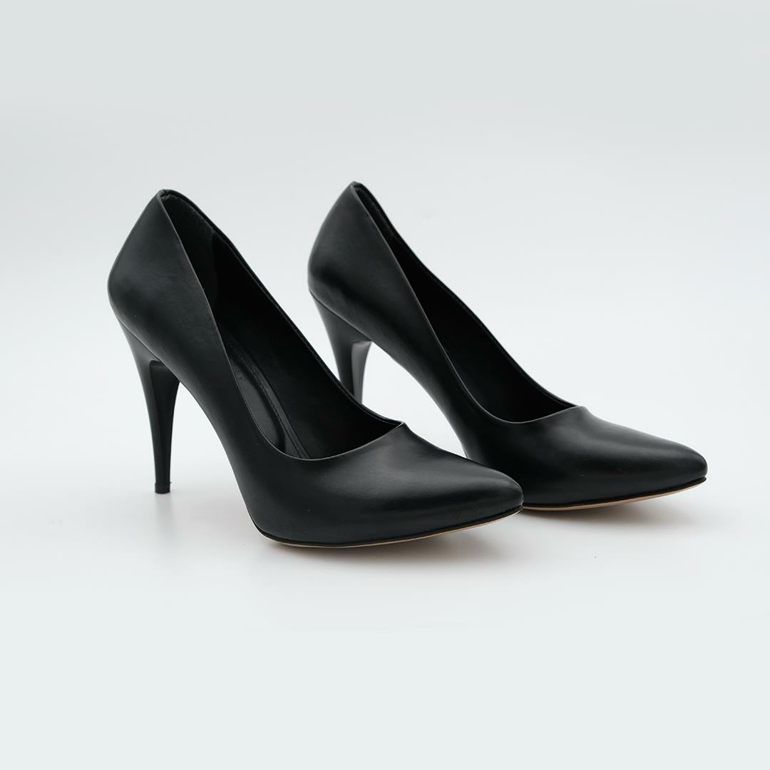 100 Stiletto Kadın Ayakkabı Siyah - 39
