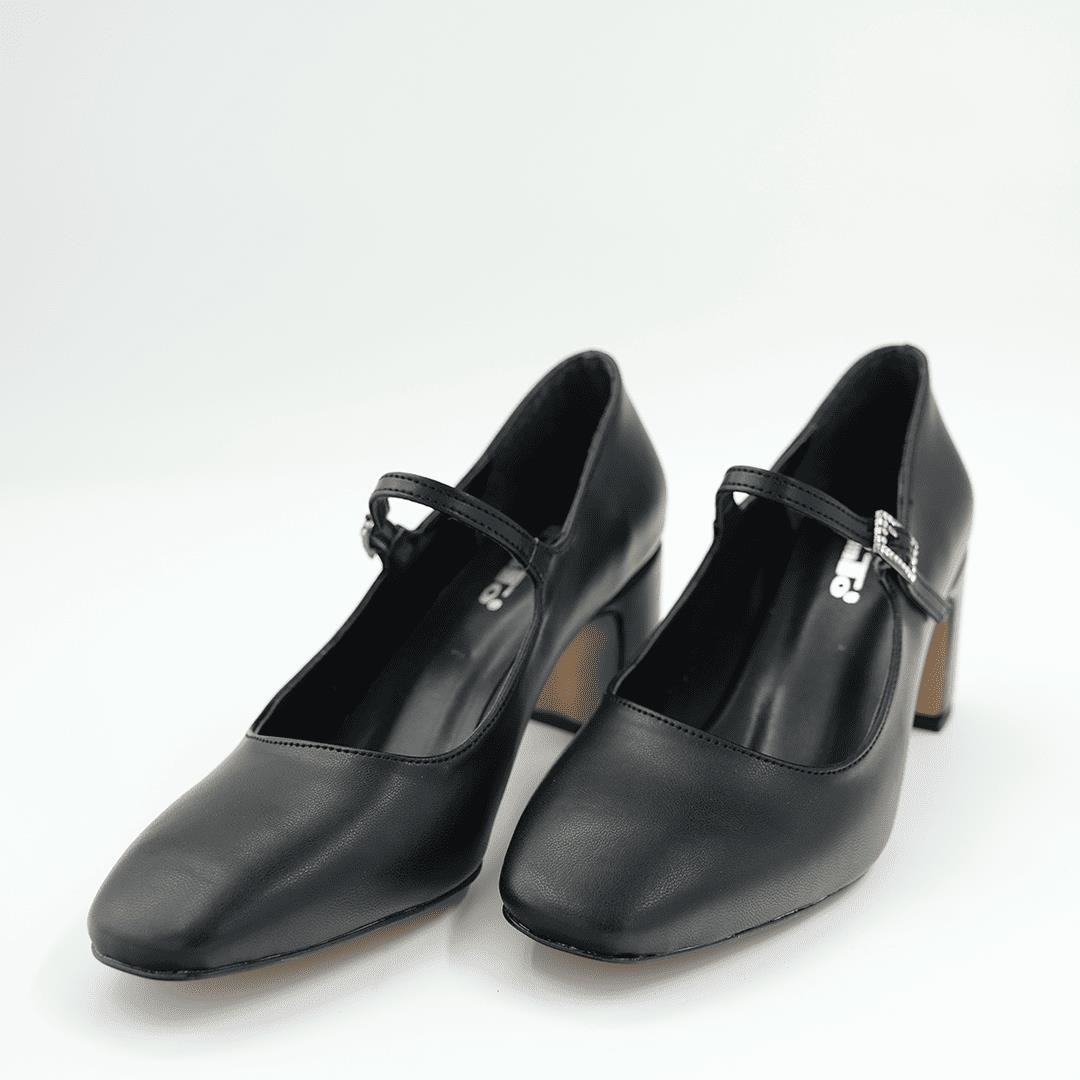 451079 Kadın Topuklu Ayakkabı (7cm) Siyah - 40