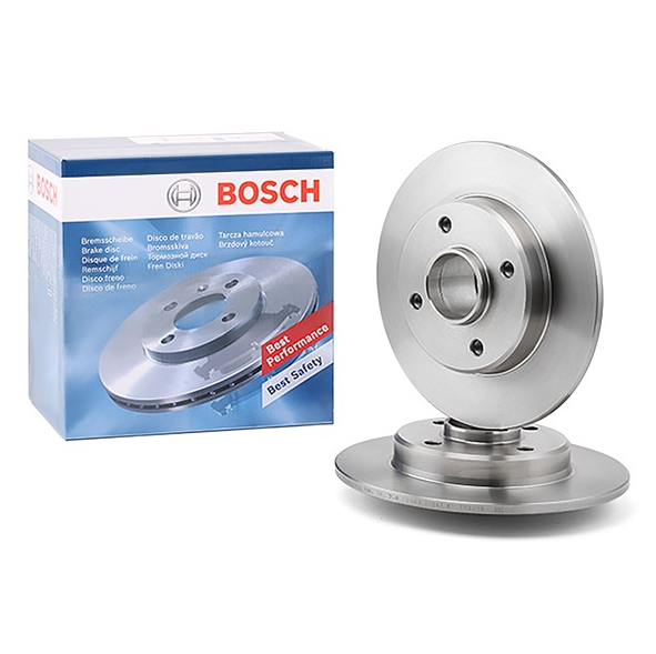 Citroen C3 Arka Fren Diski 1.4 Benzinli 2009-2016 Rulmansız 249mm 2 Adet BOSCH